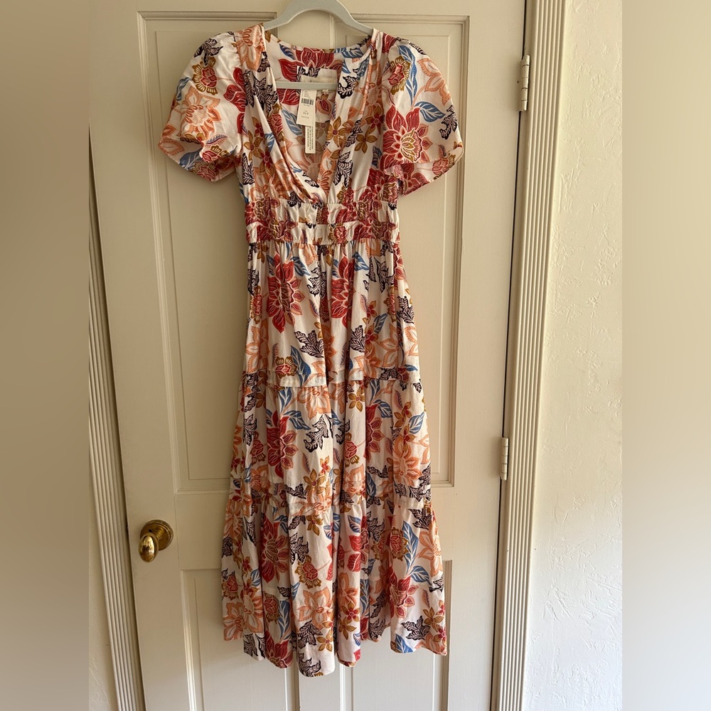 Somerset Maxi dress - botanical print